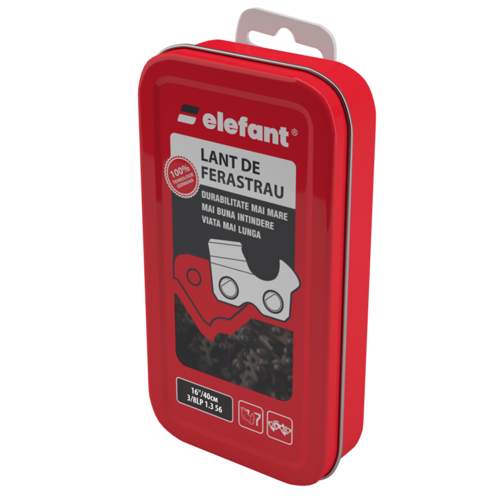 Lant drujba ELEFANT, 28 dinti, 56 Pinteni, Pas 3/8, Grosime 1,3mm