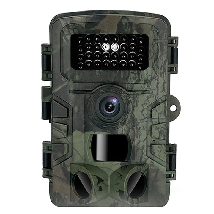Camera vanatoare Vaxiuja Trail, 36 mp, Rezolutie HD 1080P, Infrarosu, Impermeabil, Verde