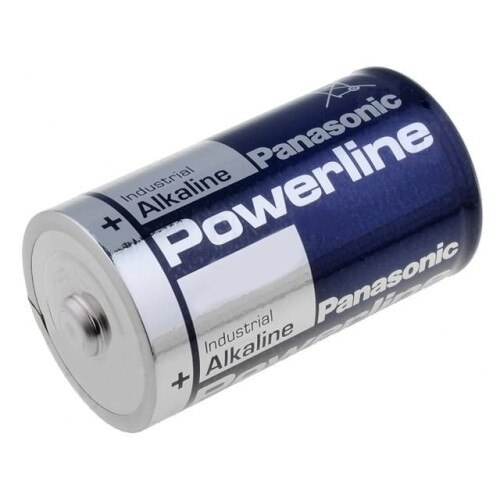 Baterie D, R20, alcalina, 1,5V, Powerline, Panasonic - 050308 - eMAG.ro