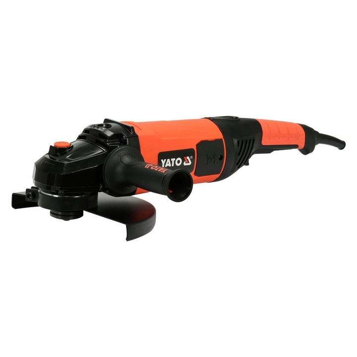 Ъглошлайф, Yato, Мощност 2800 W, 6600 об/мин, Диаметър на абразивния диск 230 мм