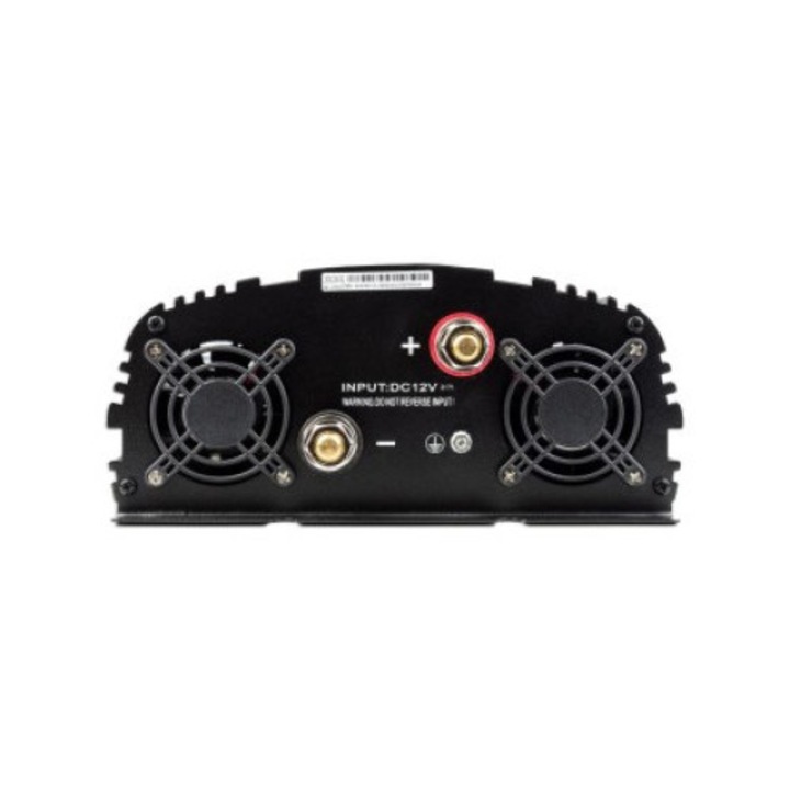 Invertor De Tensiune, Volt, Ips 4000 R 12/230V, Putere Totala (Instantanee) 4000Va, Putere Continua 2000W, Tensiunea Bateriei 12V, Temperatura De Functionare -10-40°C, 33 Cm x 23 Cm x 10 Cm