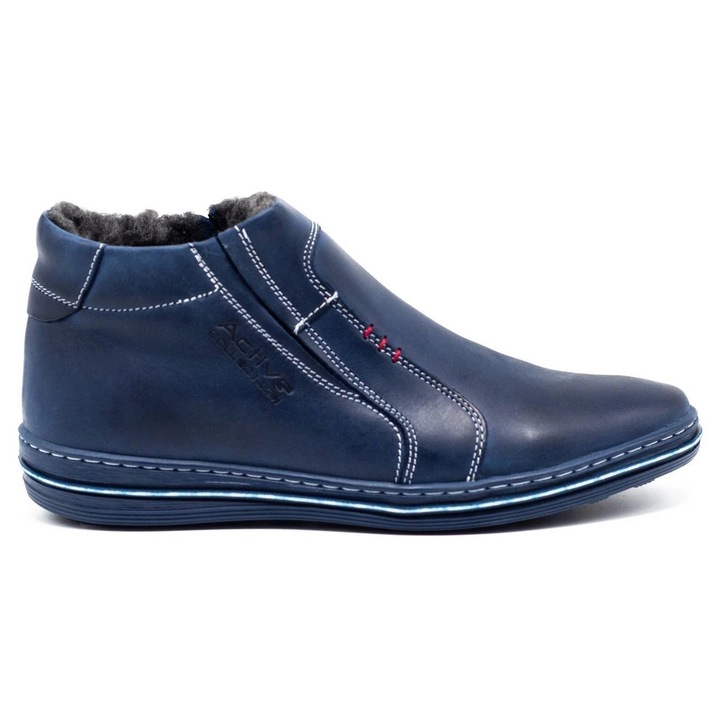 Pantofi pentru bărbați, Polbut, BM104626, Albastru