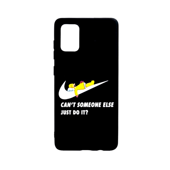Szilikon tok kompatibilis Samsung Galaxy A52 5G / 4G, Simpson Just Do It, kopásálló, csúszásgátló, Atlas