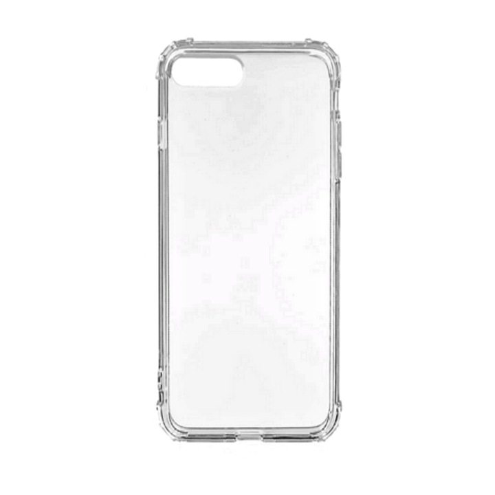 Anti-Shock tok, kompatibilis Apple iPhone 7 Plus / iPhone 8 Plus készülékekkel, átlátszó, prémium szilikonálló, atlas