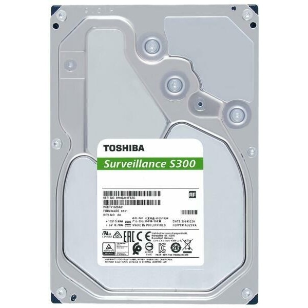 HDD TOSHIBA 6TB, 5.400 rpm, buffer 256 MB, pt supraveghere