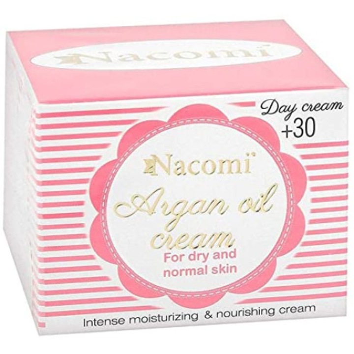 Nacomi - Argan olajos nappali krém E-vitaminnal - 50 ml