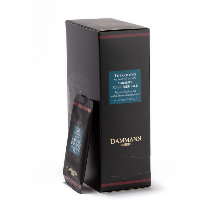 Dammann Caramel au Beurre salé sós karamellás kristályfilteres oolong tea, 24 db