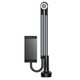 Suport de birou pentru telefoane si tablete cu dimensiunea 4.7-12.9 inch, justabil cu prindere cu clema, Negru