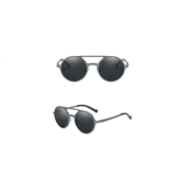 Слънчеви очила Hemera Archer Premium design 2023, Unisex, Олекотена рамка, HD поляризация, UV 400, Рамка карбон, Черен, Твърд кейс и кърпичка