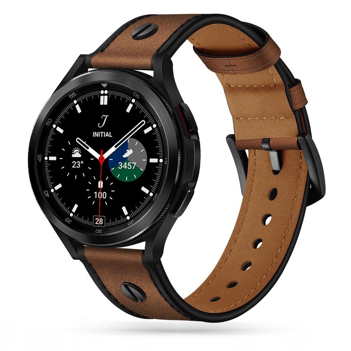 Каишка TECH-PROTECT ScrewBand за Samsung Galaxy Watch 4 / 5 / 5 Pro, 40 / 42 / 44 / 45 / 46mm, Brown