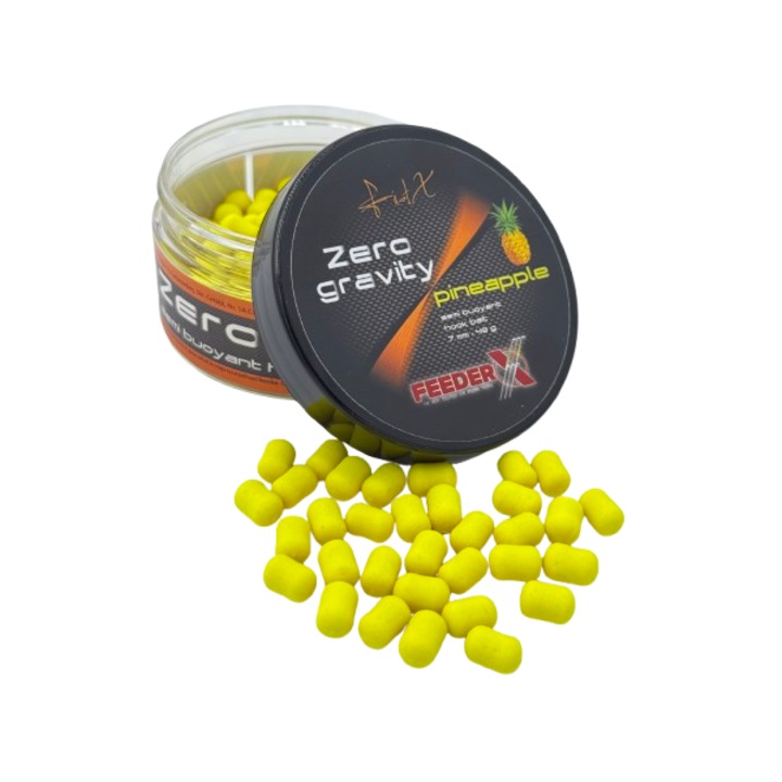 Пелети Wafters FeederX Zero Gravity Pineapple 7mm, 40gr