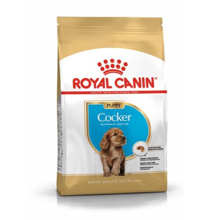 Royal Canin Bhn Cocker Puppy 3Kg - szárazeledel cocker spániel kölykök számára