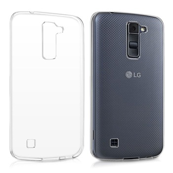 Husa de protectie ultraslim LG K10, Silicon, Transparenta Husa de protectie ultraslim LG K10, Silicon, Transparenta