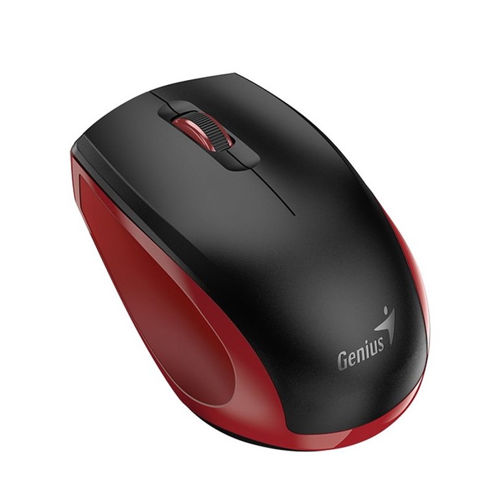 Безжична мишка, Genius, NX-8006S USB 2.4 GHz, червена/черна
