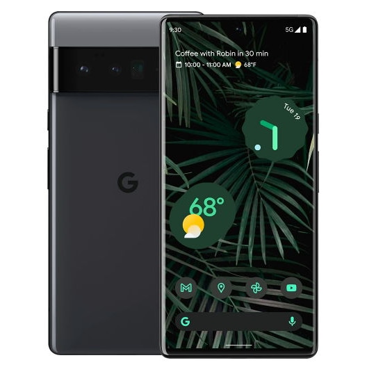 Google Pixel 6 Pro 128GB 本体 Telefon mobil Google Pixel 6 Pro, 128GB, 12GB RAM, 5G, Stormy