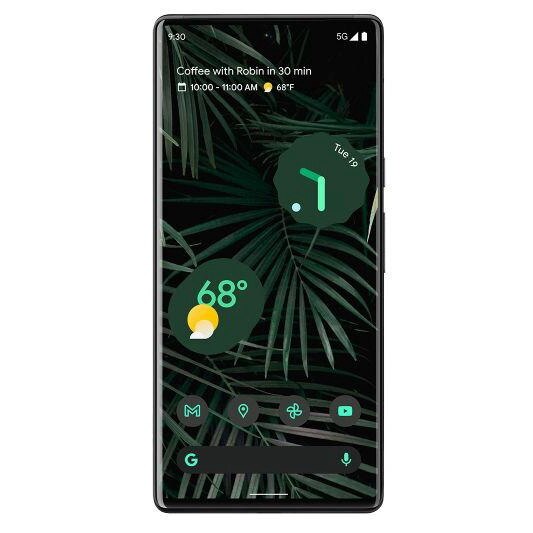 Telefon mobil Google Pixel 6 Pro, 128GB, 12GB RAM, 5G, Stormy Black