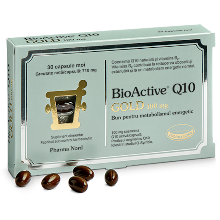 BIOActive Q10 GOLD, 100 mg, 30 cps, Pharma Nord