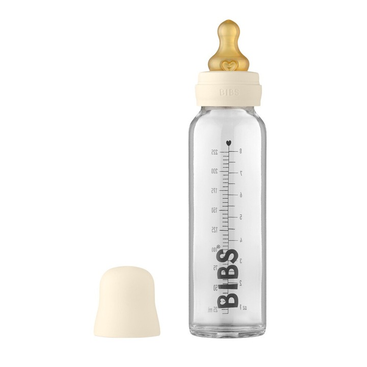 Krémfehér BIBS cumisüveg 225 ml