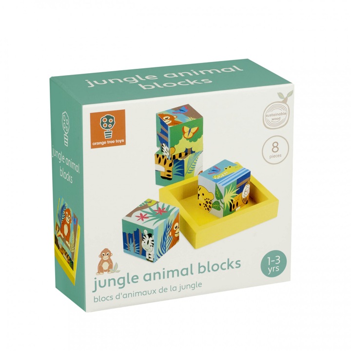 Кубчета животни от джунглата, Играчки за портокалови дървета