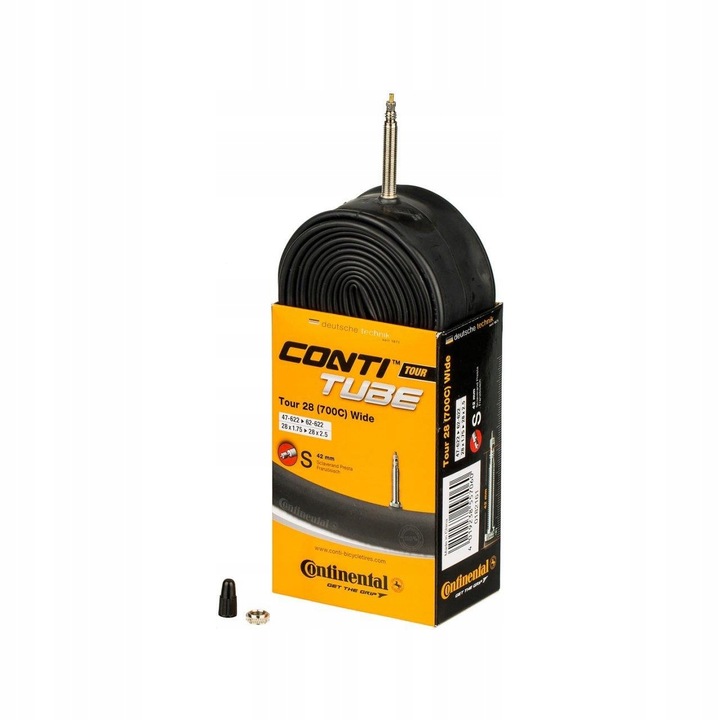 Camera bicicleta Continental Tour 28 Wide S42 47/62-622