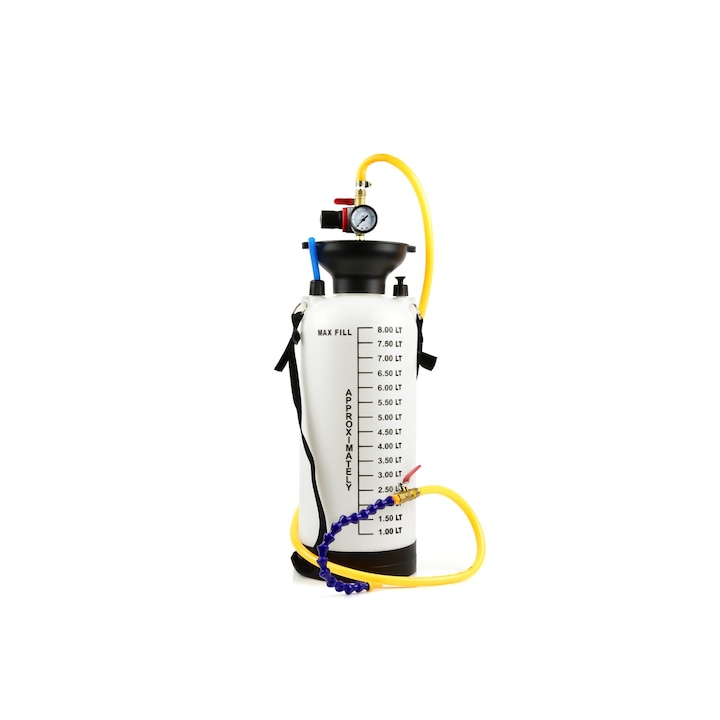 Dispozitiv pneumatic recuperare ulei, 8l, Geko G02126