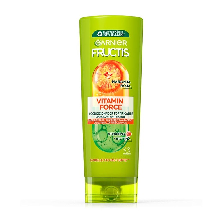 Hajkondicionáló vörös narancssárgával, Garnier, Fructis, 300 ml