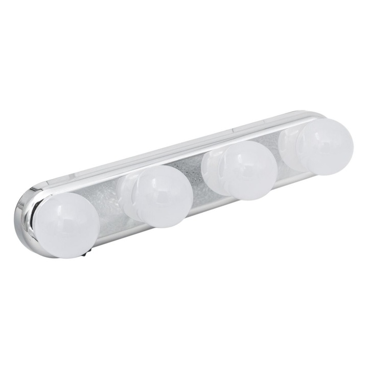 Set 4 becuri LED pentru oglinda baie, 30 x 6 x 7 cm