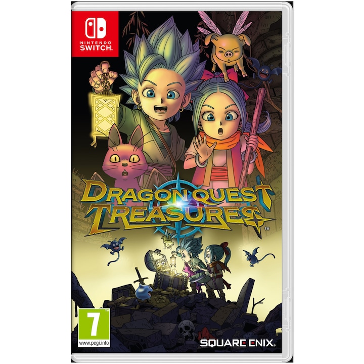 Dragon Quest Treasures játék Nintendo Switchre