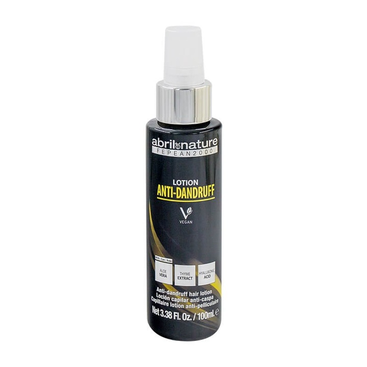 Lotiune pentru imbunatatirea sanatatii scalpului si combaterea matretii, Abril Et Nature Anti-Dandruff, 100 ml