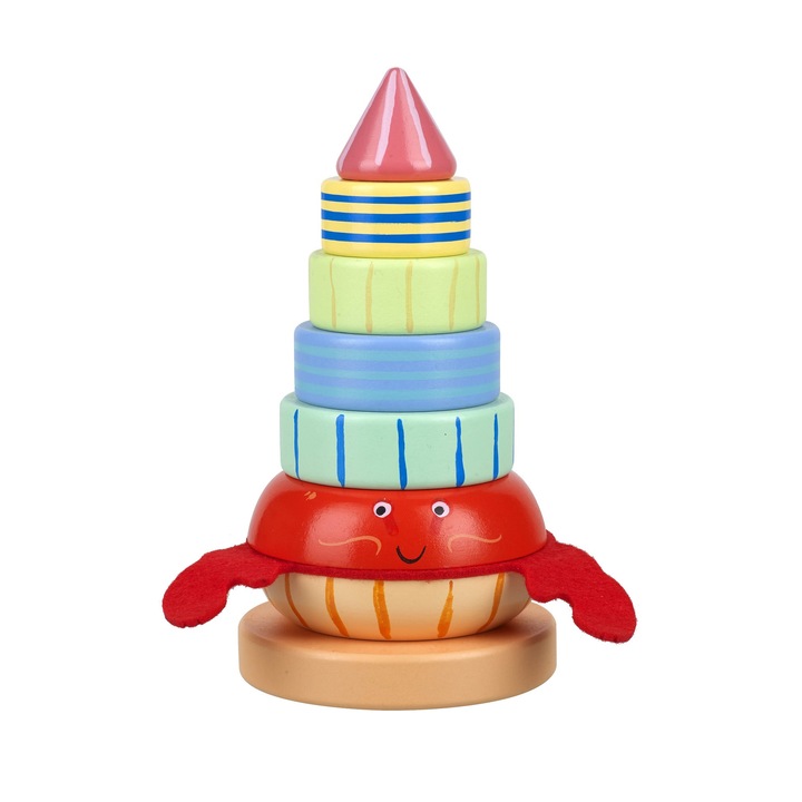 Fa rakós játék rák mintával, Orange Tree Toys