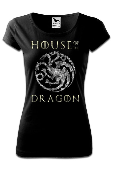 Дамска тениска K-off черна House of the Dragon S