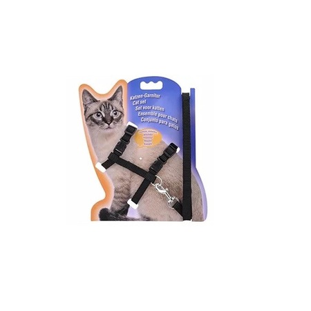 Ham si lesa detasabila pentru caini, pisici sau animale de companie de talie mica, Negru