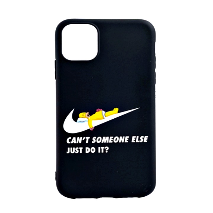 Szilikon tok Kompatibilis Xiaomi Mi 11 Lite 5G / 4G, Simpson Just Do It, kopásálló, csúszásgátló, Atlas