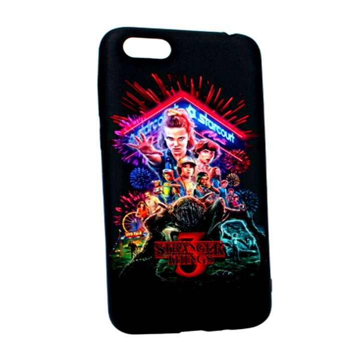 Stranger Things Movie védőtok Apple iPhone 6 / 6S kopásálló, csúszásgátló prémium szilikon atlaszhoz