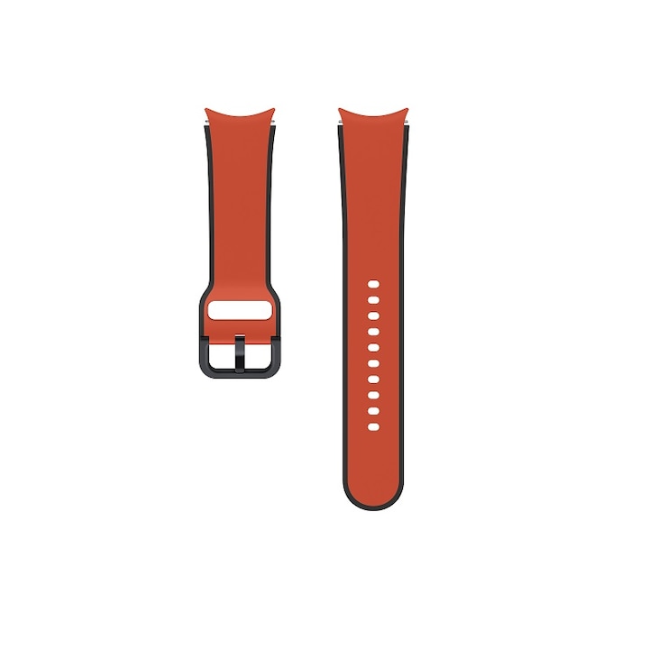 Двуцветна спортна каишка за Galaxy Watch 5 / Galaxy Watch 5 Pro, 20 mm, M/L, червена