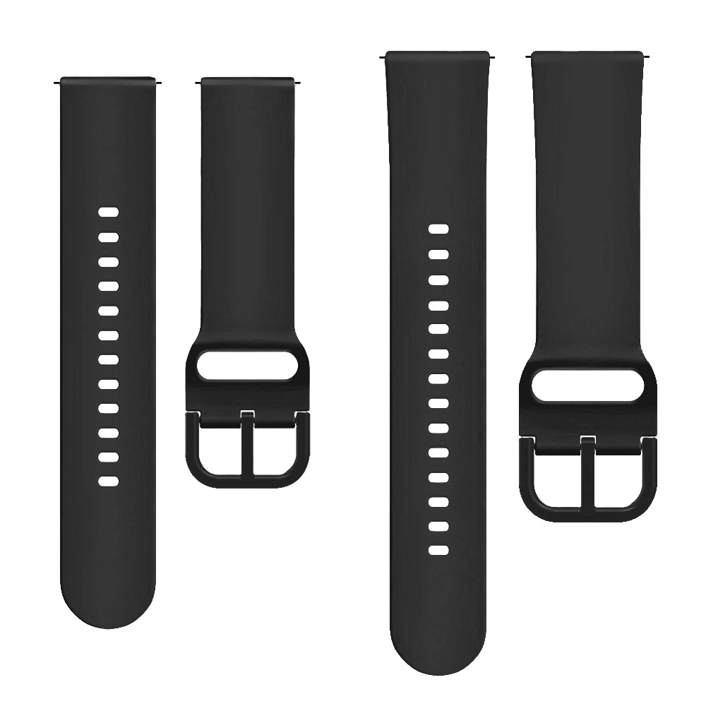 Curea Silicon Quick Release, Smooth, 20mm, compatibila cu Samsung Galaxy Watch Active/ Active 2