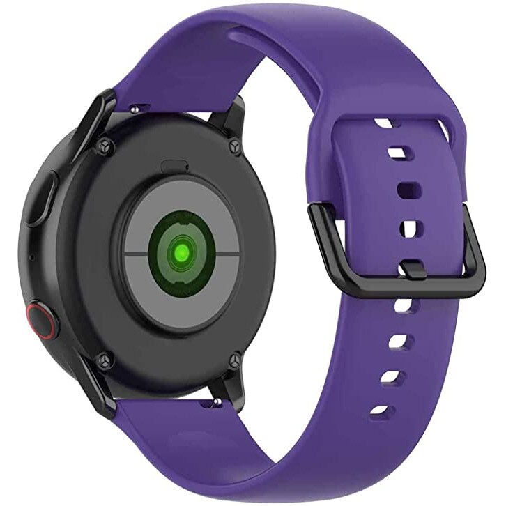 Curea Silicon Quick Release, Smooth, 20mm, compatibila cu Samsung