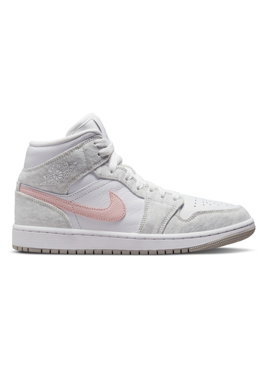Спортни обувки Nike Air Jordan 1 Mid SE W Light Iron Ore, сиво