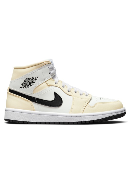 Pantofi sport Nike Air Jordan 1 Mid W Coconut Milk, Crem, marime 36 EU