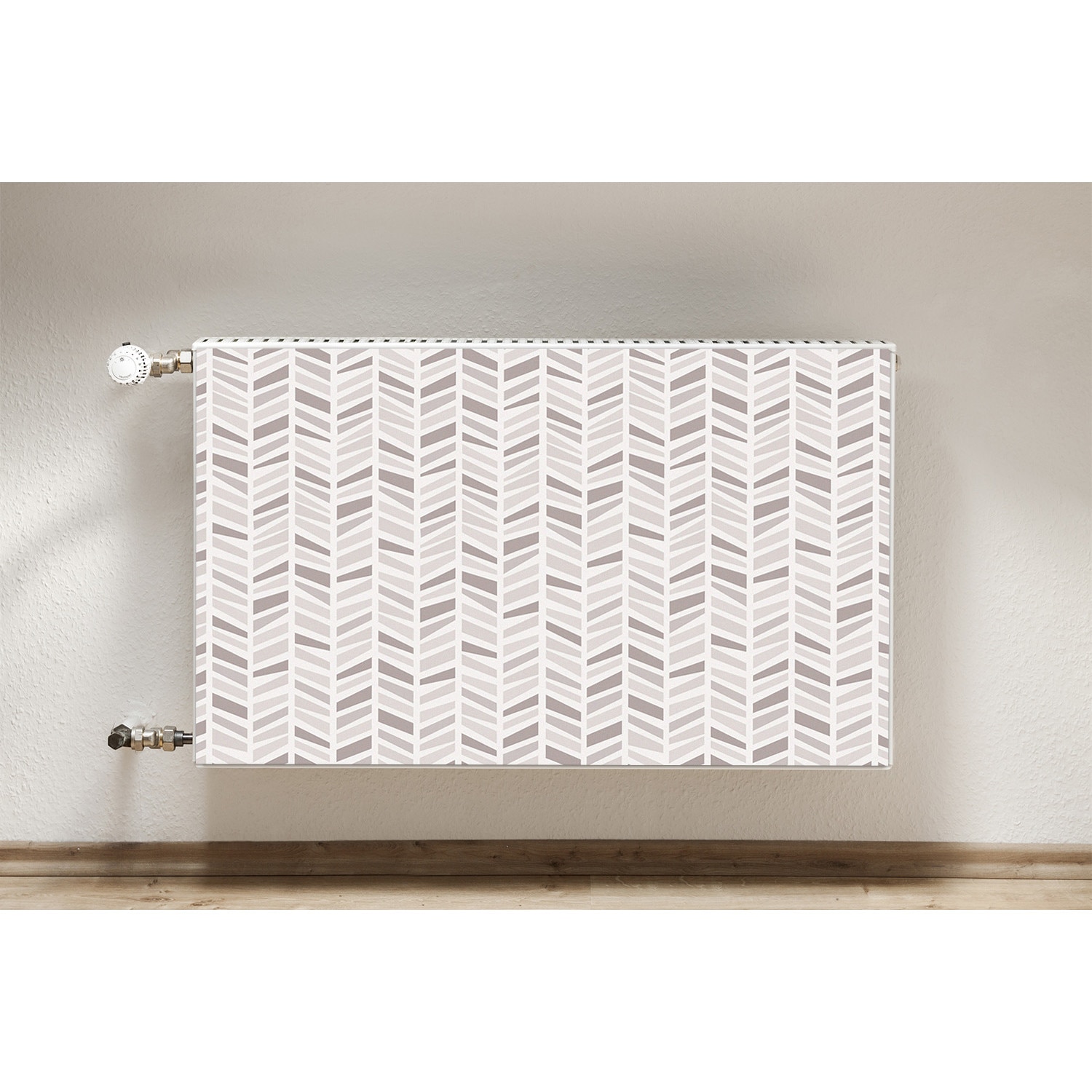 Magnet de Radiator (calorifer), Geometria In Heringbone, rosu, 100 cm x ...