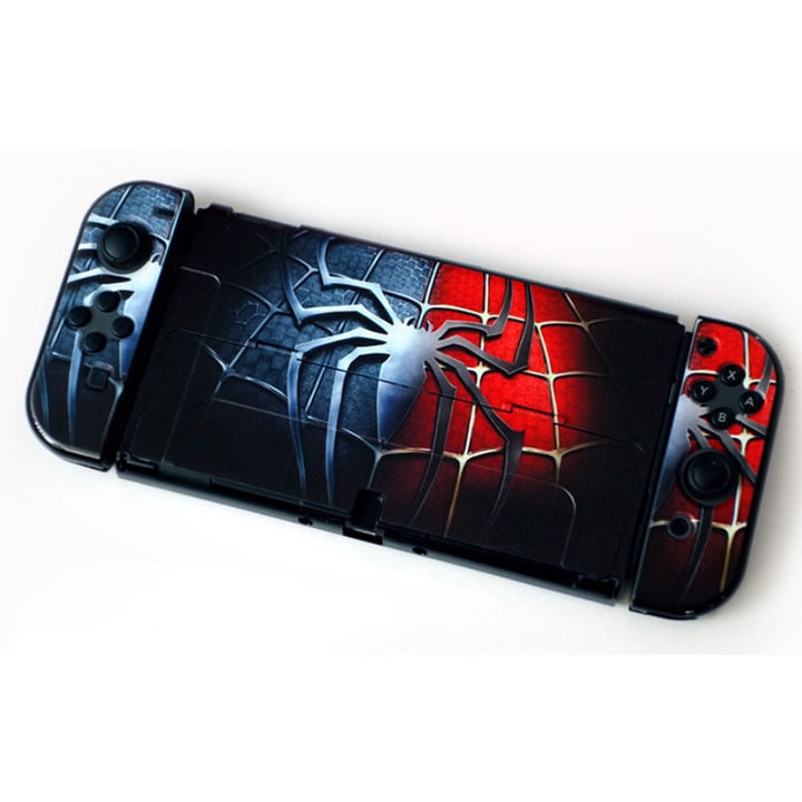 Husa consola gaming, OSPE, TPU, Compatibila cu Nintendo Switch, Multicolor