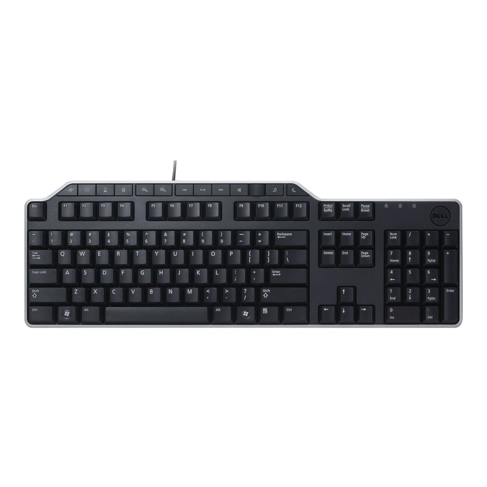 Tastiera Cablata DELL KB522 USB | Layout QWERTZ Nero, Tasti Multimediali E Porte USB