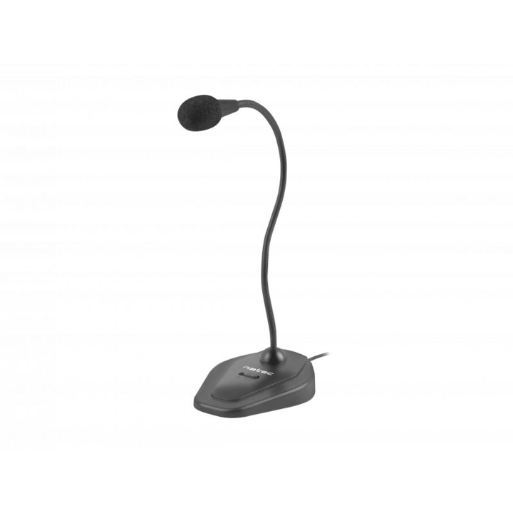 Natec Giraffe 2 asztali mikrofon fekete (NMI-1563) (NMI-1563)