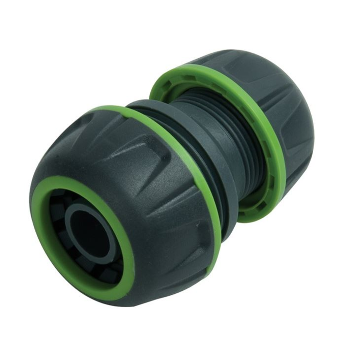 Extensie de furtun premium, Daye, Plastic, DY8026DL 1/2", 3/4", Negru/Verde