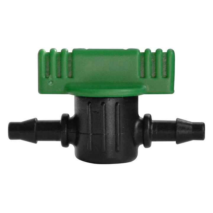 Set robineti inchidere furtun, Geolia, polipropilena, Ø 6 mm, 360 l/h, 2 buc