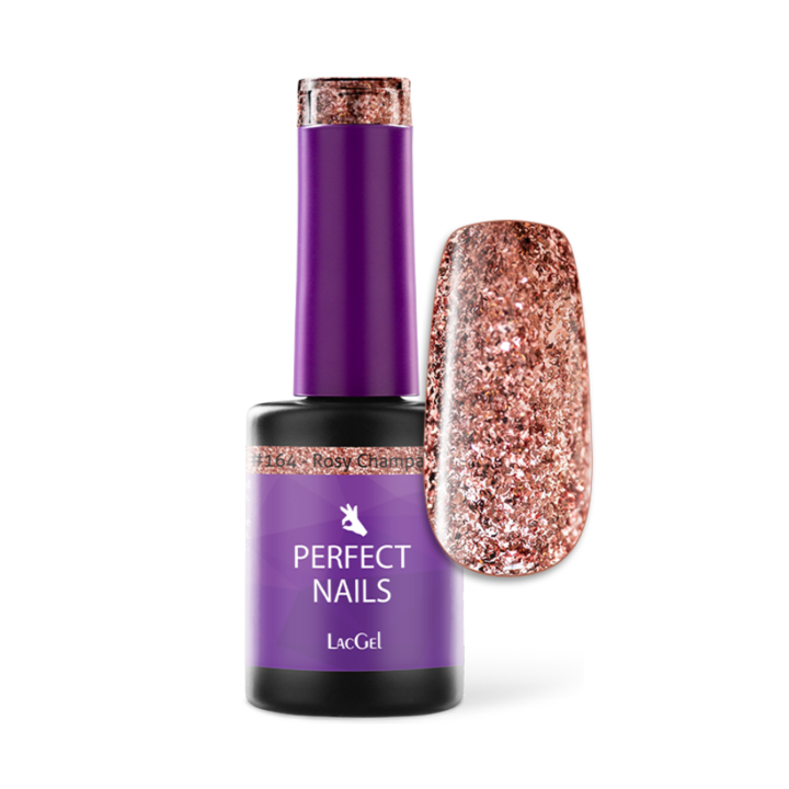 Лак за нокти Perfect Nails LacGel 164 - 8 ml - Rosy Champagne - Prosecco