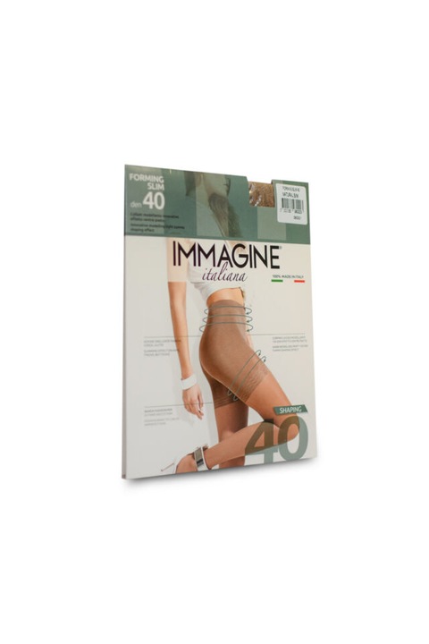 IMMAGINE Colanți modelatori Italiana Forming Slim 40 NERO, Nude