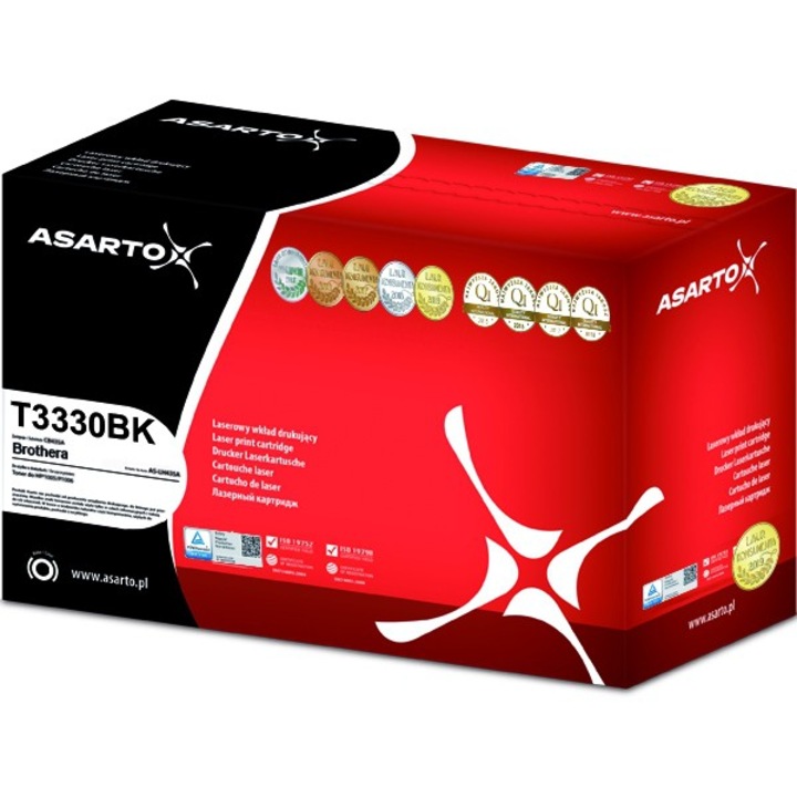 Toner Brother TN3330| DCP-8110DN / 8250DN, Asarto, 3000 oldal, fekete