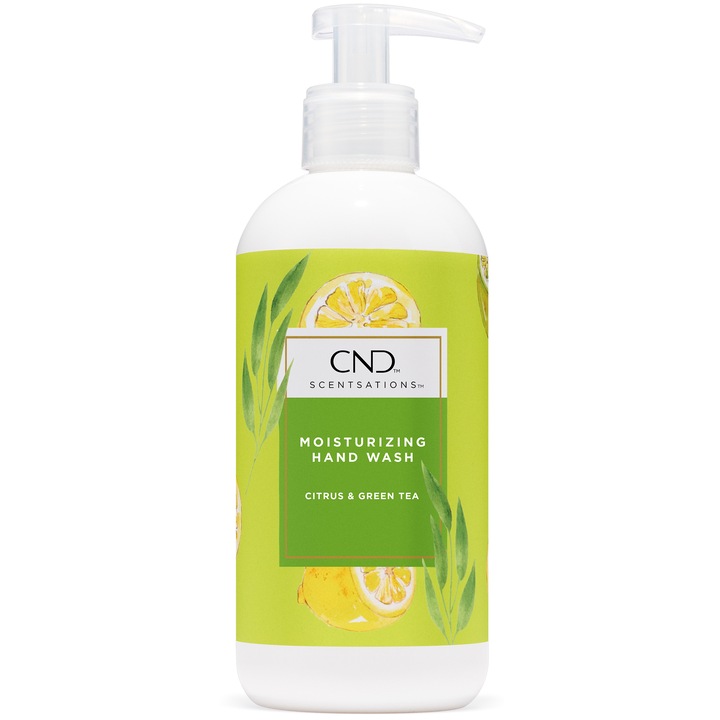 Хидратиращ течен сапун CND SCENTSATIONS CITRUS & GREEN TEA, 390 мл