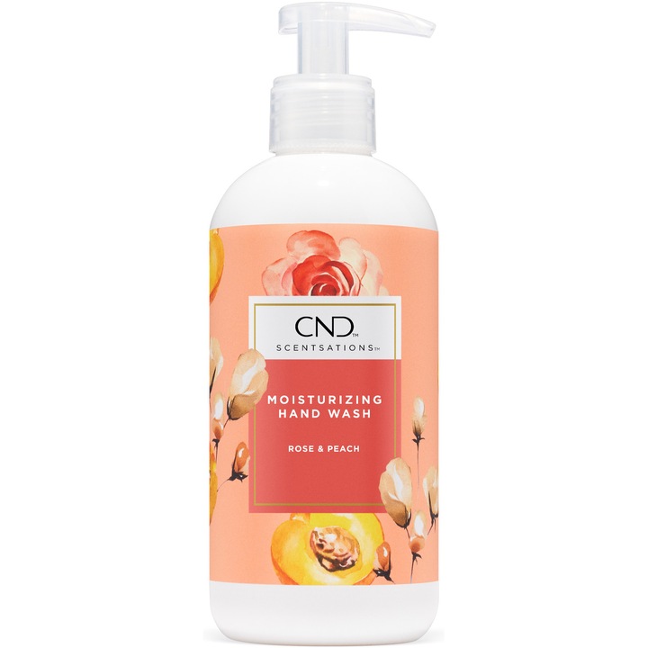 Хидратиращ течен сапун CND SCENTSATIONS PEACH ROSE, 390 мл